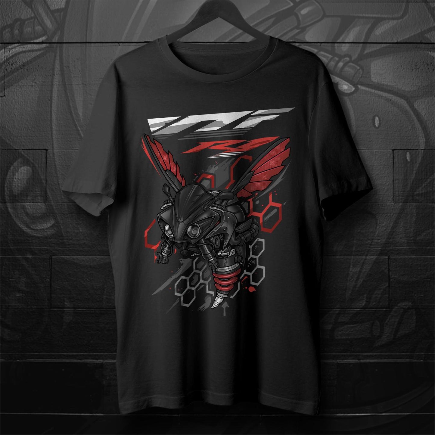Yamaha YZF R1 Inspired T-Shirt - Motorcycle Tee Shirt for Riders
