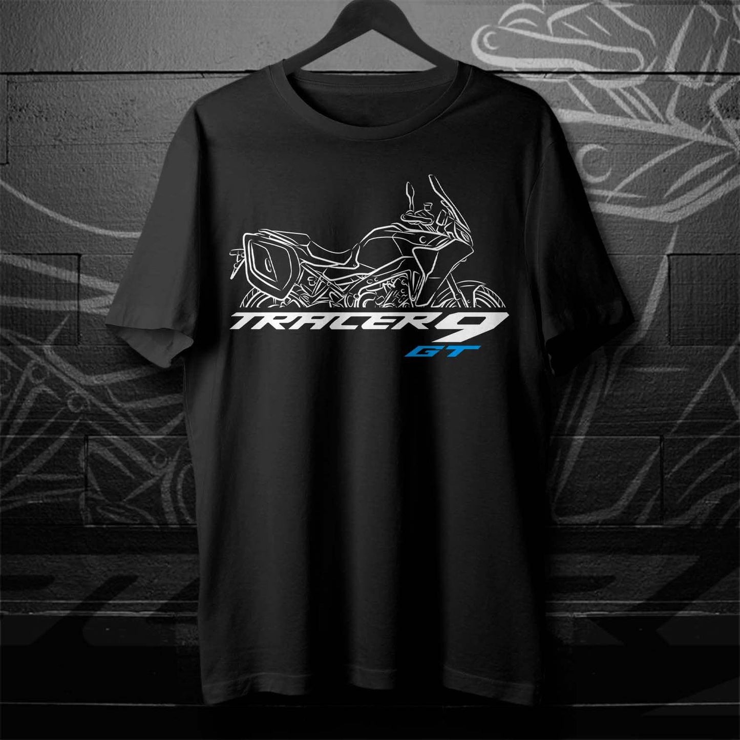 Yamaha Tracer 9 T-Shirt - Motorcycle Tee Shirt for ADV Riders