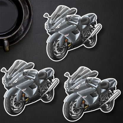 Kawasaki ZX-14 2006-07 Stickers - Set of 3 Motorcycle Decals for Riders