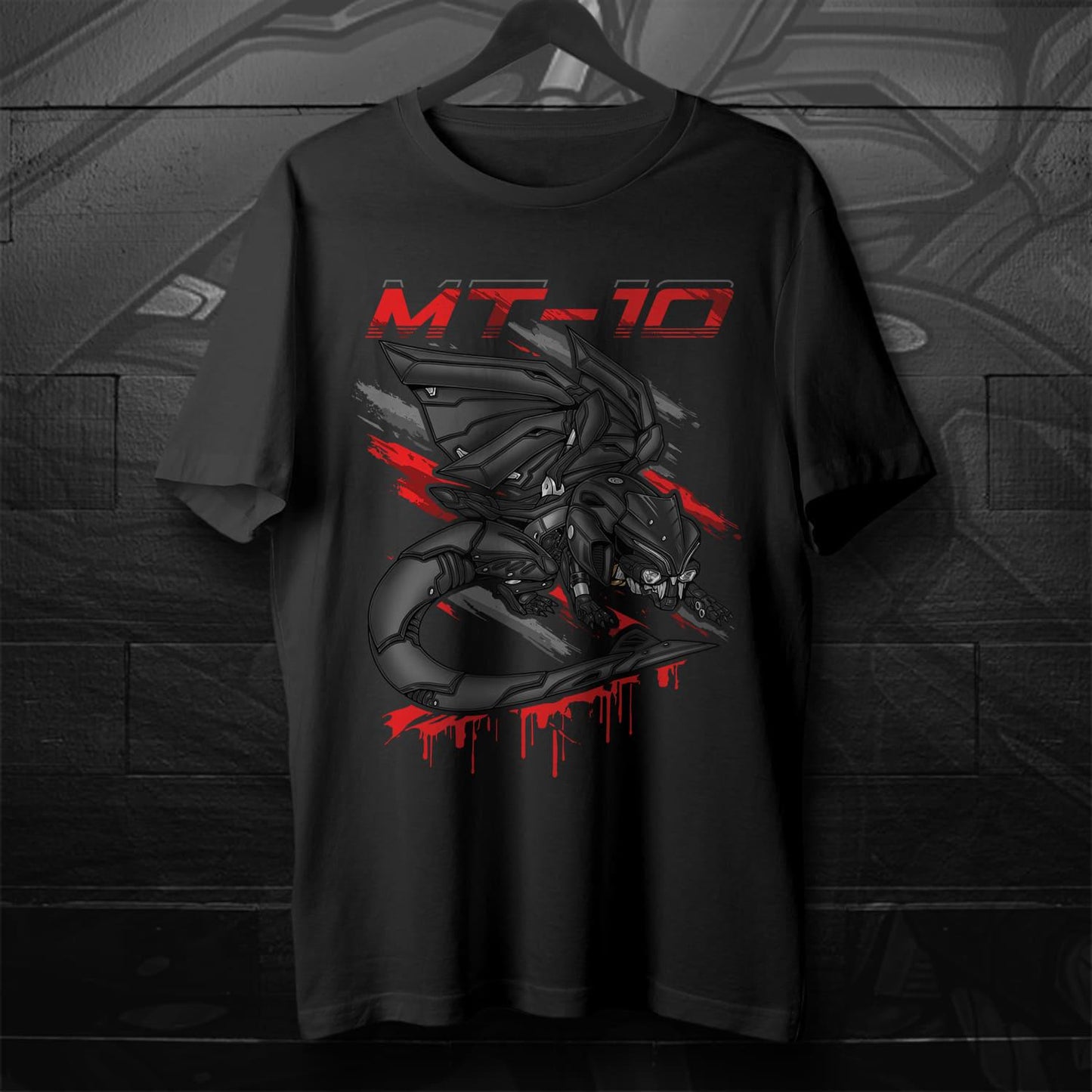 Yamaha MT-10 Inspired T-Shirt - Motorcycle Tee Shirt
