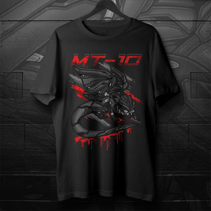 Yamaha MT-10 Inspired T-Shirt - Motorcycle Tee Shirt