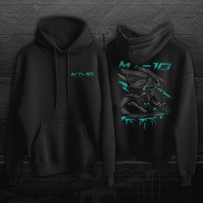 Yamaha MT-10 Inspired Hoodies - Motorcycle Sweatshirt