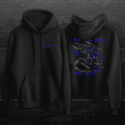 Yamaha MT-10 Inspired Hoodies - Motorcycle Sweatshirt