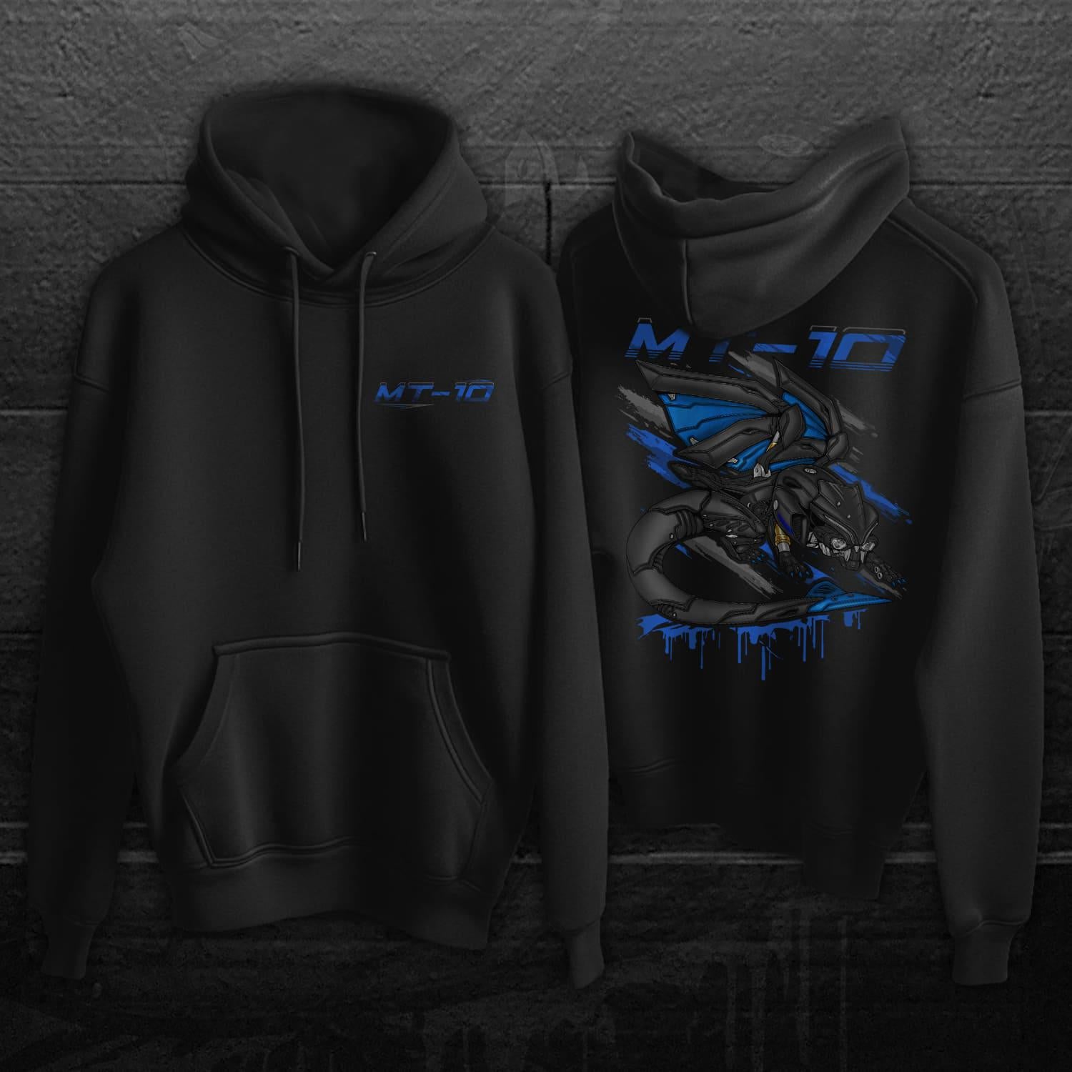 Yamaha MT-10 Inspired Hoodies - Motorcycle Sweatshirt