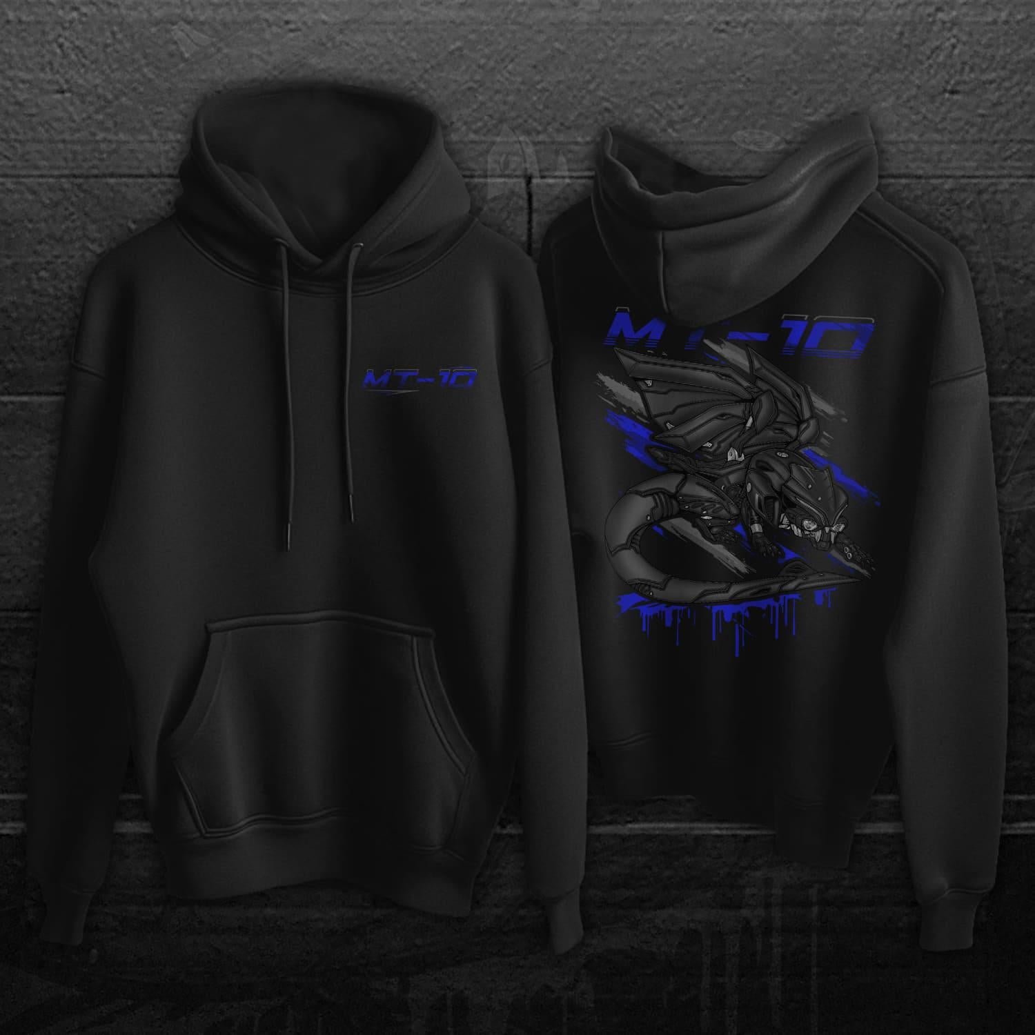 Yamaha MT-10 Inspired Hoodies - Motorcycle Sweatshirt