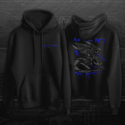 Yamaha MT-10 Inspired Hoodies - Motorcycle Sweatshirt