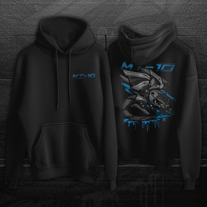 Yamaha MT-10 Inspired Hoodies - Motorcycle Sweatshirt