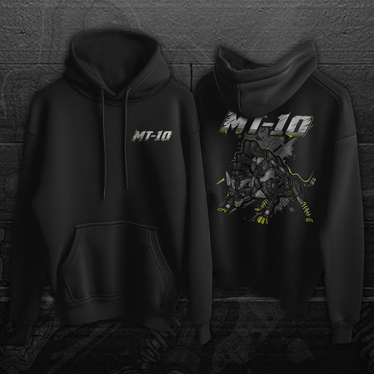 Yamaha MT-10 Inspired Hoodies - Motorcycle Sweatshirt