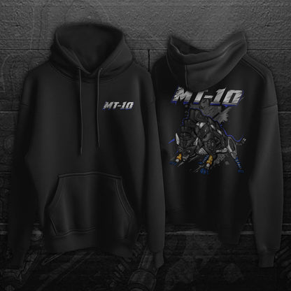 Yamaha MT-10 Inspired Hoodies - Motorcycle Sweatshirt