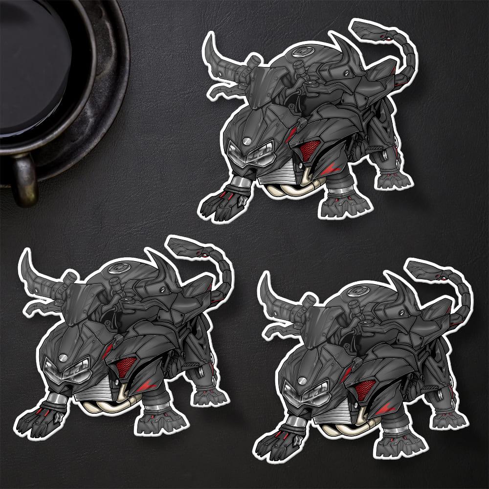 Kawasaki ZH2 & SE 2023-25 Stickers - Set of 3 Motorcycle Decals for Riders