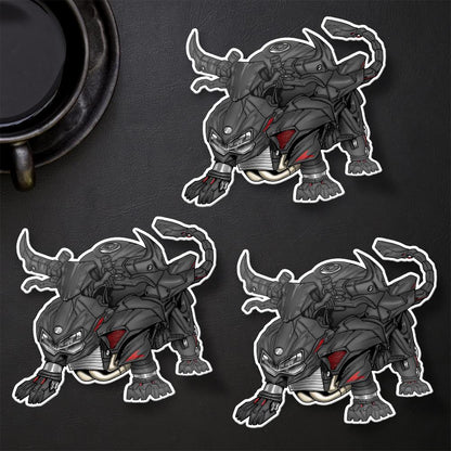 Kawasaki ZH2 & SE 2023-25 Stickers - Set of 3 Motorcycle Decals for Riders