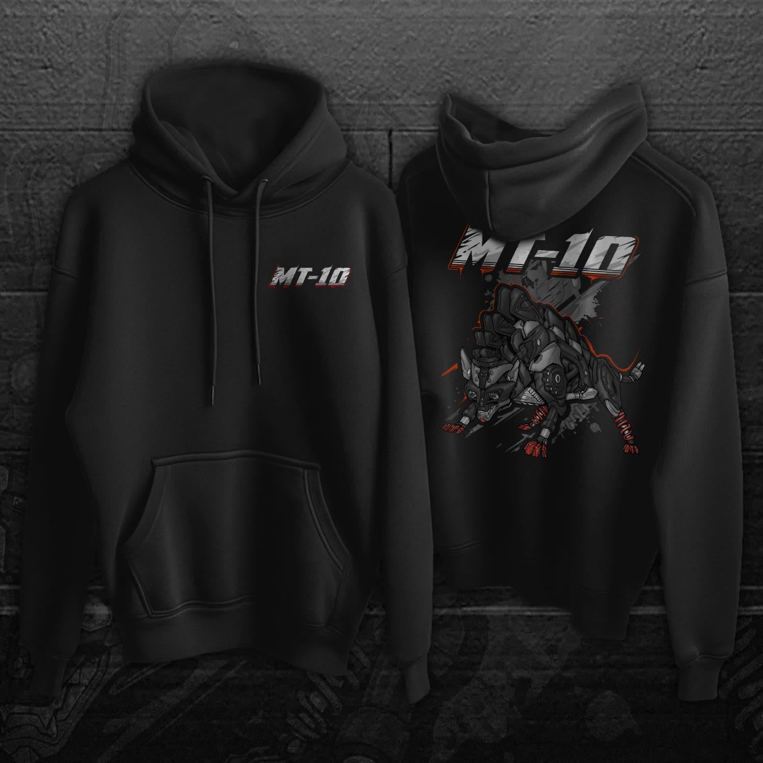 Yamaha MT-10 Inspired Hoodies - Motorcycle Sweatshirt