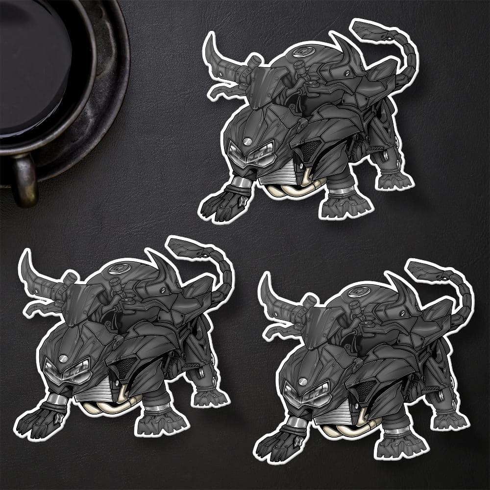 Kawasaki ZH2 & SE 2020-22 Stickers - Set of 3 Motorcycle Decals for Riders