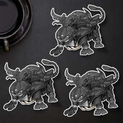 Kawasaki ZH2 & SE 2020-22 Stickers - Set of 3 Motorcycle Decals for Riders