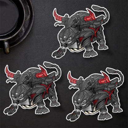 Kawasaki ZH2 & SE 2020-22 Stickers - Set of 3 Motorcycle Decals for Riders