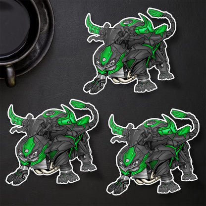 Kawasaki ZH2 & SE 2020-22 Stickers - Set of 3 Motorcycle Decals for Riders
