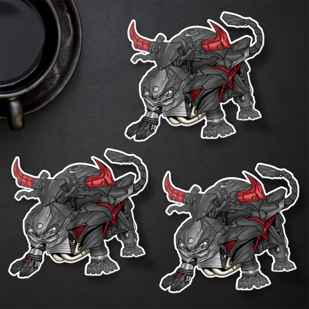 Kawasaki ZH2 & SE 2020-22 Stickers - Set of 3 Motorcycle Decals for Riders