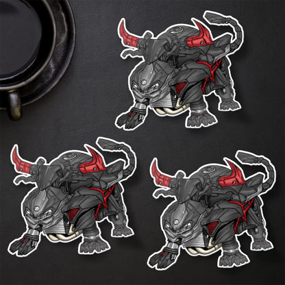 Kawasaki ZH2 & SE 2020-22 Stickers - Set of 3 Motorcycle Decals for Riders