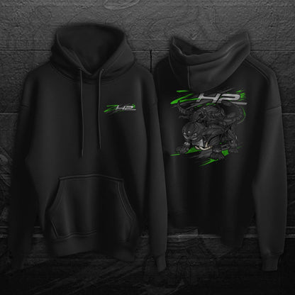 Kawasaki ZH2 & SE 2020-22 Inspired Hoodie - Motorcycle Sweatshirt for Riders