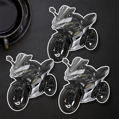 Kawasaki Ninja 400 2021-22 Stickers - Set of 3 Motorcycle Decals for Riders
