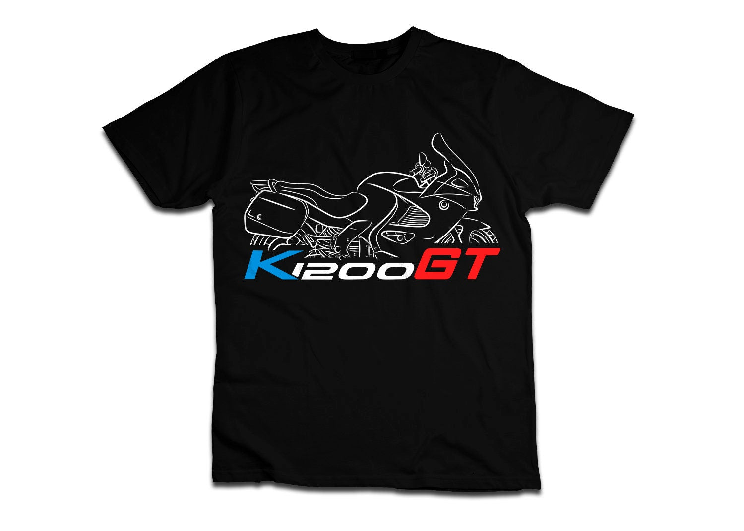 BMW K1200GT T-Shirt - Motorcycle Tee Shirt for Motorrad Riders