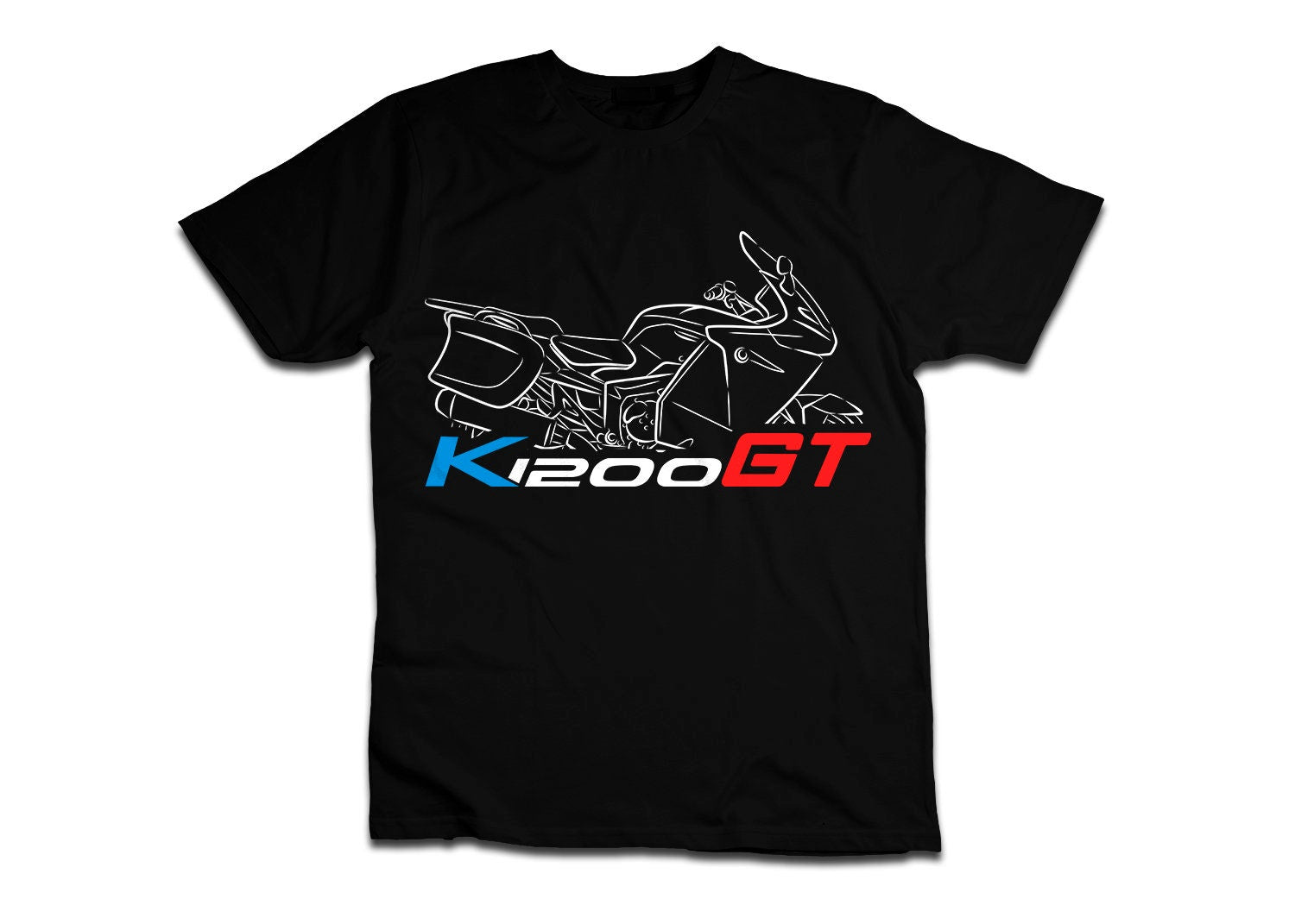 BMW K1200GT T-Shirt - Motorcycle Tee Shirt for Motorrad Riders
