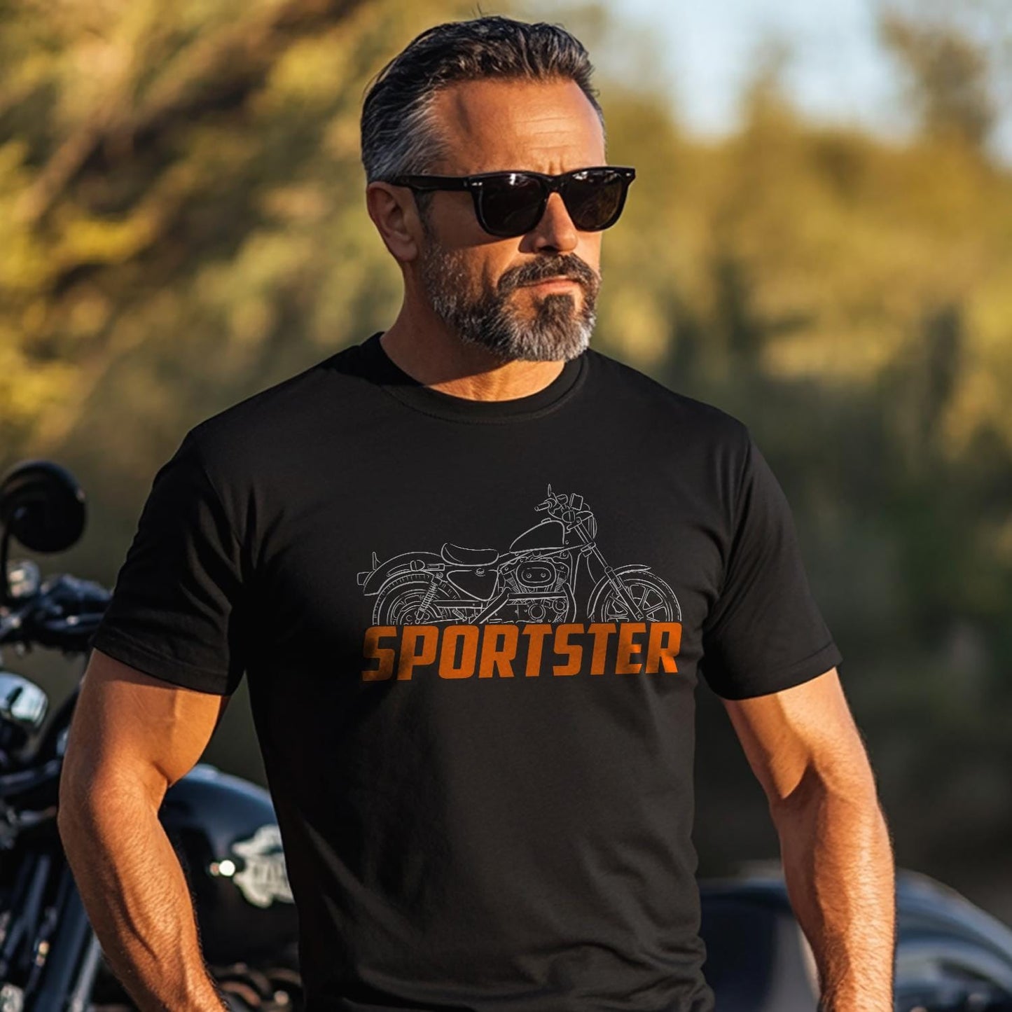 Harley-Davidson XLX 1000-61 & XLX 1100 Inspired T-Shirt - Biker Motorcycle Tee Shirt