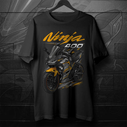 Kawasaki Ninja 400 2018-19 Inspired T-Shirt - Motorcycle Tee Shirt for Riders