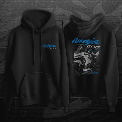 Kawasaki Ninja 400 2022-23 Inspired Hoodie - Motorcycle Sweatshirt for Riders