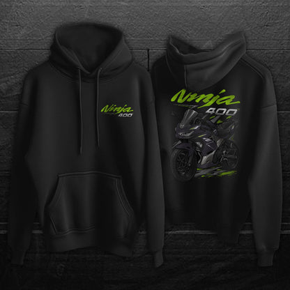 Kawasaki Ninja 400 2022-23 Inspired Hoodie - Motorcycle Sweatshirt for Riders