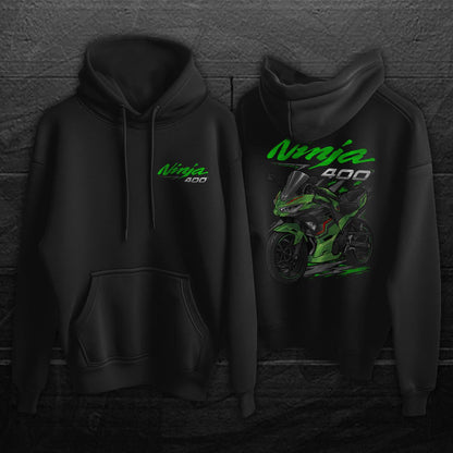 Kawasaki Ninja 400 2022-23 Inspired Hoodie - Motorcycle Sweatshirt for Riders