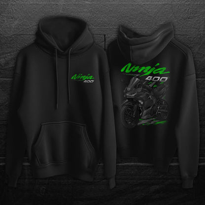 Kawasaki Ninja 400 2018-19 Inspired Hoodie - Motorcycle Sweatshirt for Riders