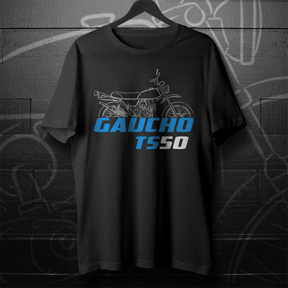 Suzuki TS50 | ER | X & Gaucho Inspired T-Shirt - Motorcycle Tee Shirt for Riders