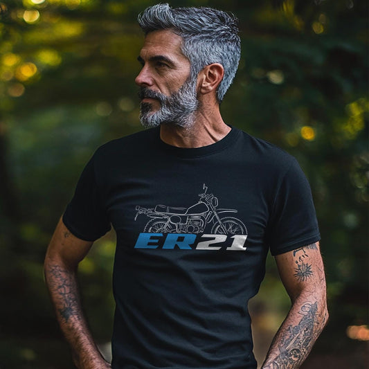 Suzuki ER21 Inspired T-Shirt - Motorcycle Tee Shirt for Riders