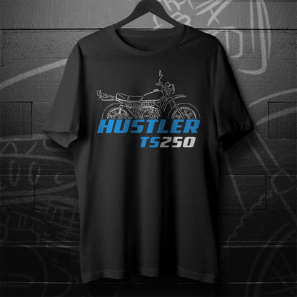 Suzuki TS250 | X | ER | Savage & Hustler Inspired T-Shirt - Motorcycle Tee Shirt for Riders