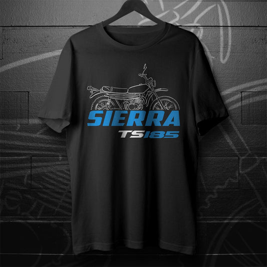 Suzuki TS 185 Sierra & ER Inspired T-Shirt - Motorcycle Tee Shirt for Riders