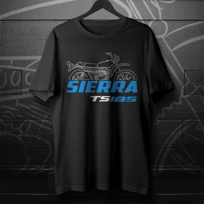 Suzuki TS 185 Sierra & ER Inspired T-Shirt - Motorcycle Tee Shirt for Riders