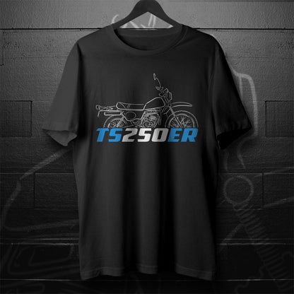 Suzuki TS250 | X | ER | Savage & Hustler Inspired T-Shirt - Motorcycle Tee Shirt for Riders