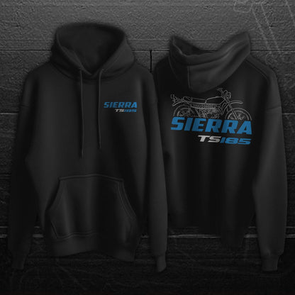 Suzuki TS 185 Sierra & ER Inspired Hoodie - Motorcycle Sweatshirt for Riders