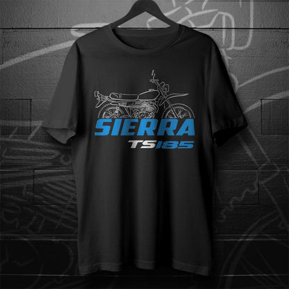 Suzuki TS 185 Sierra & ER Inspired T-Shirt - Motorcycle Tee Shirt for Riders