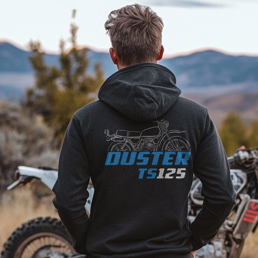 Suzuki TS125 | T | X | ER & Duster Inspired Hoodie - Motorcycle Sweatshirt for Riders