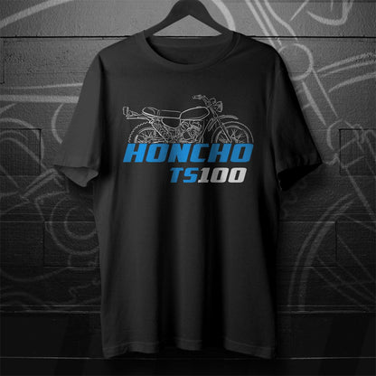 Suzuki TS100 Honcho & ER Inspired T-Shirt - Motorcycle Tee Shirt for Riders