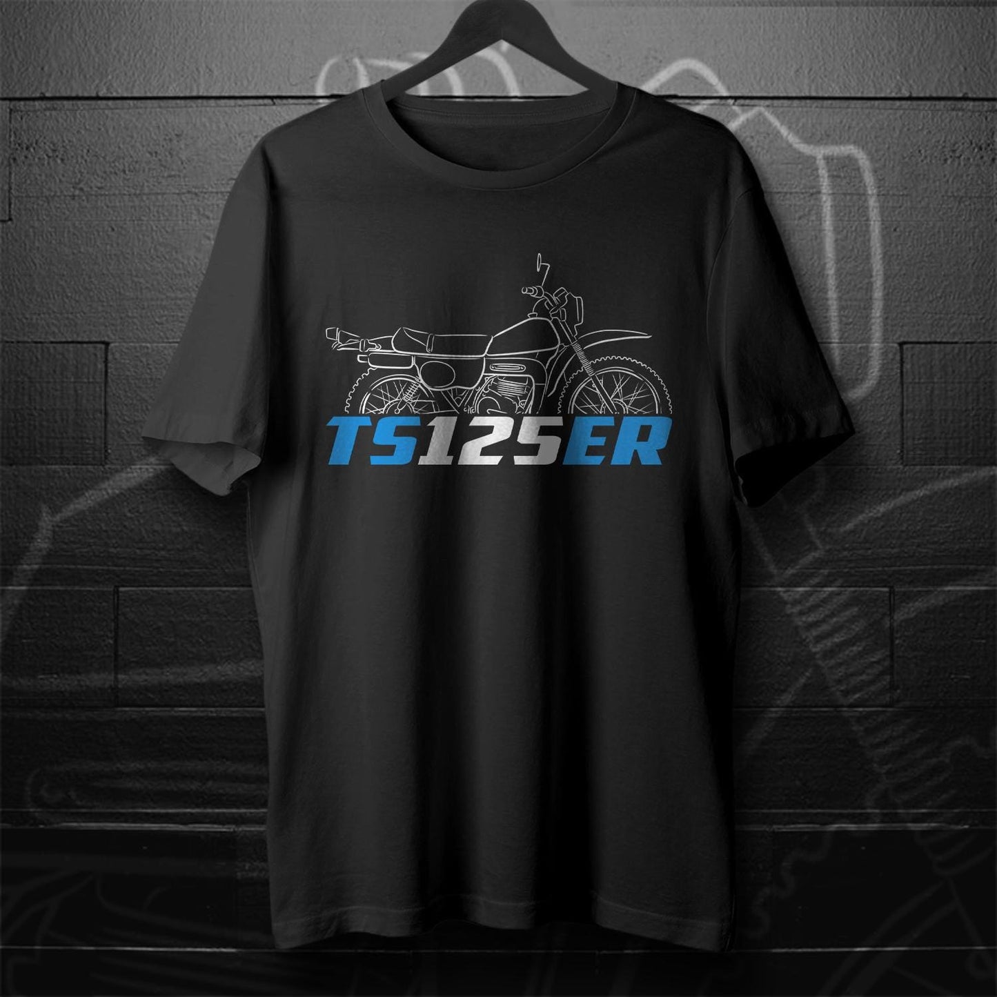 Suzuki TS125 | T | X | ER & Duster Inspired T-Shirt - Motorcycle Tee Shirt for Riders