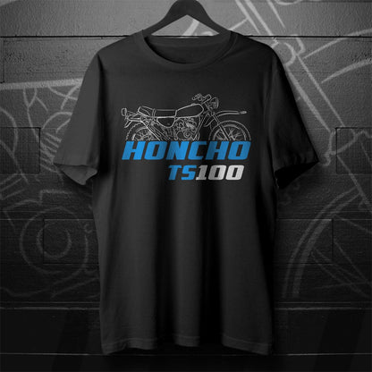 Suzuki TS100 Honcho & ER Inspired T-Shirt - Motorcycle Tee Shirt for Riders