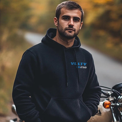 Suzuki TU250 G GB X Volty Inspired Hoodie - Motorcycle Sweatshirt for Riders