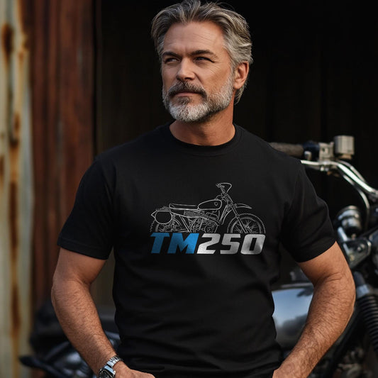 Suzuki TM250 Inspired T-Shirt - Motorcycle Tee Shirt for Riders