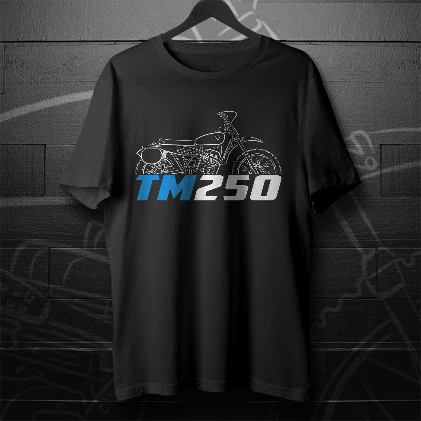 Suzuki TM250 Inspired T-Shirt - Motorcycle Tee Shirt for Riders