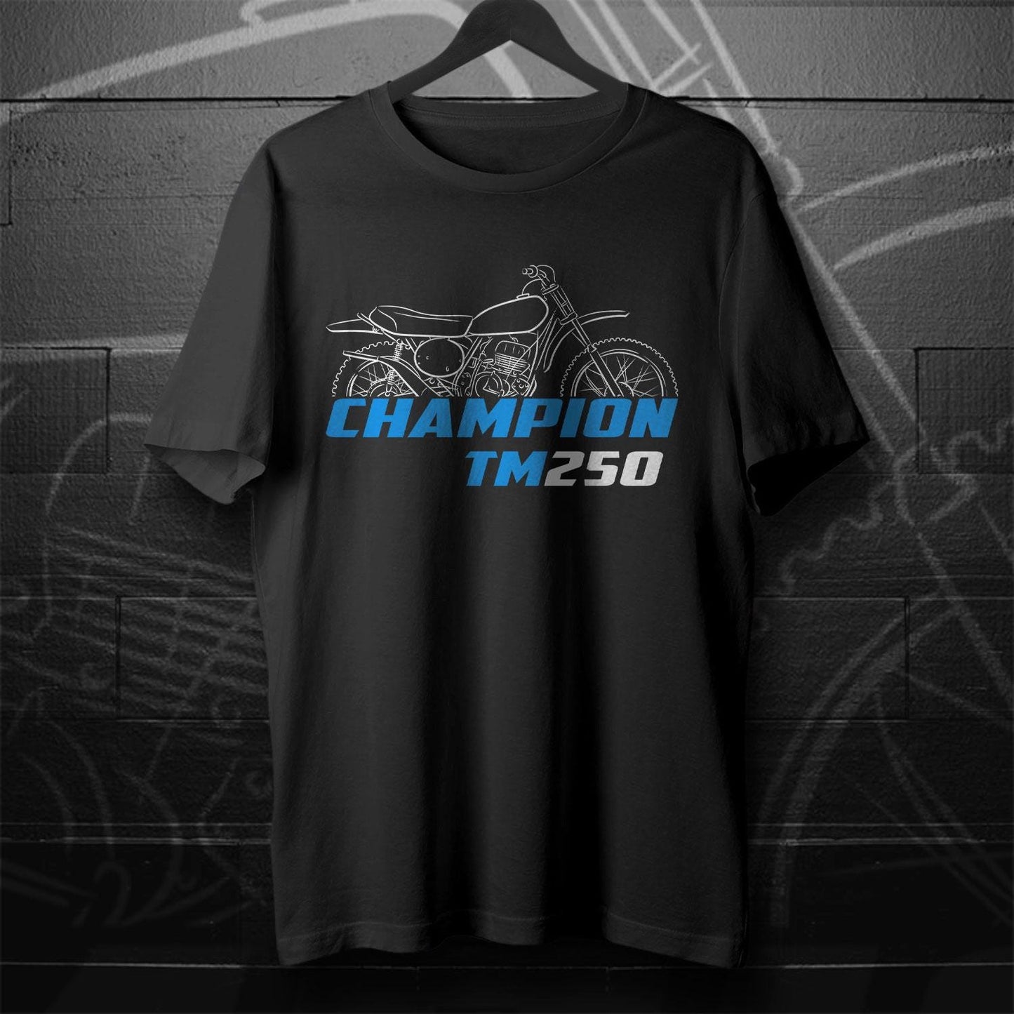 Suzuki TM250 Inspired T-Shirt - Motorcycle Tee Shirt for Riders