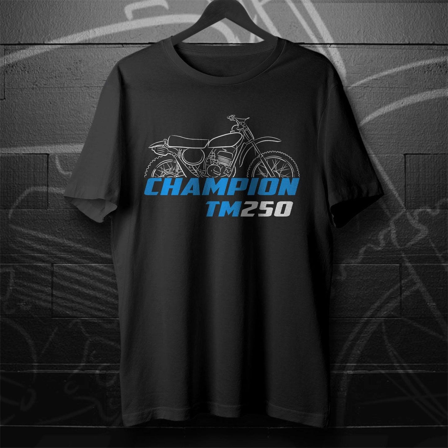 Suzuki TM250 Inspired T-Shirt - Motorcycle Tee Shirt for Riders