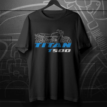 Suzuki T500 J K L M R Cobra & Titan Inspired T-Shirt - Motorcycle Tee Shirt for Riders